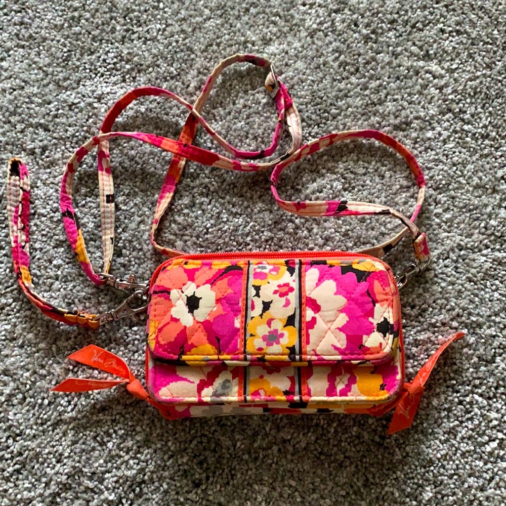 Vera Bradley all in one wristlet EUC
